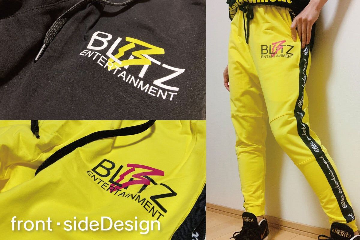 値下げZUMBA ジョガーパンツ ブラック/イエロー ZUMBA ジョガーパンツ ブラック/イエロー